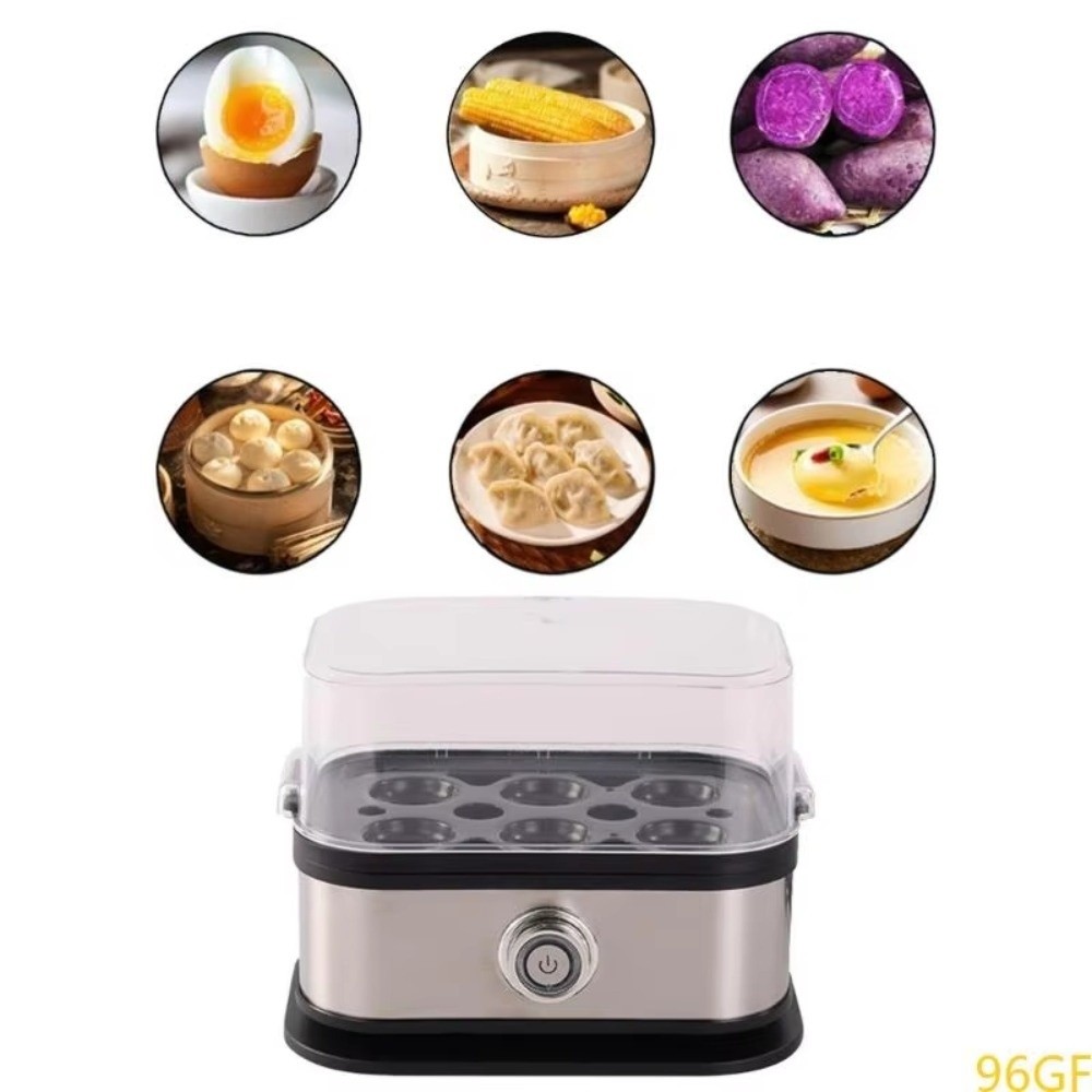 Egg Cooker Rapid - 200W Power Eggs Boiler Space Saving