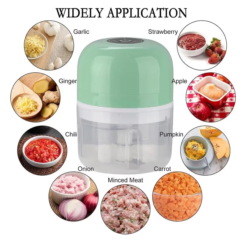 Meat Grinder Attachment - Electric Garlic Masher Garlic Masher Rechargeable