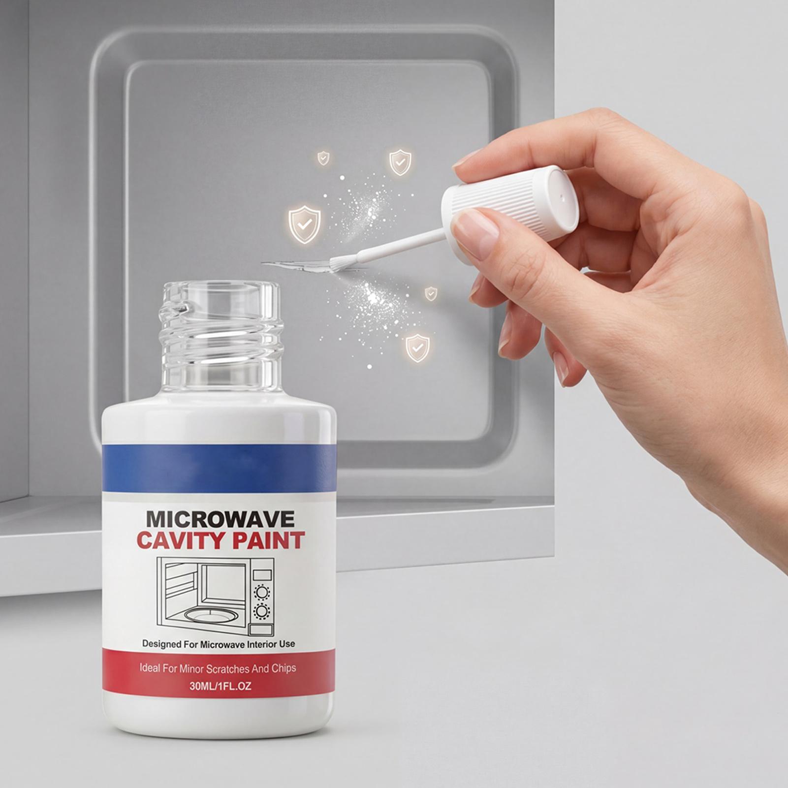Kitchen Appliances Repair - Microwave Interior Cavity Paint Appliance Repair