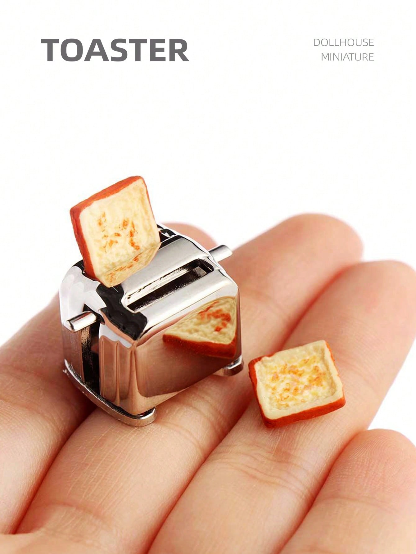 1:12 Dollhouse Miniature Toast - Kitchen Appliances Store ulasan dan harga