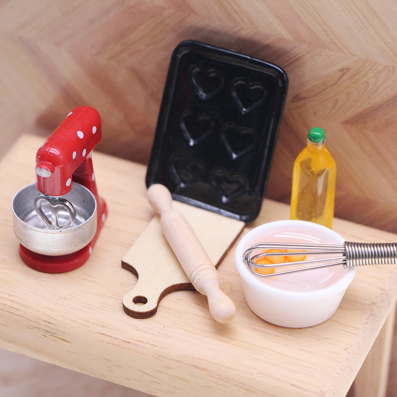 (.) 1:12 DIY Doll House Miniat - Kitchen Appliances Store ulasan dan harga