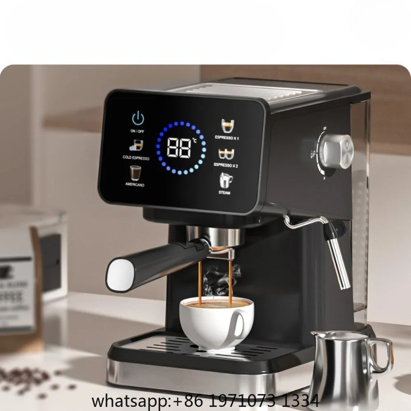 Semi-Automatic Espresso Machin - Milk Frother Automatic ulasan dan harga