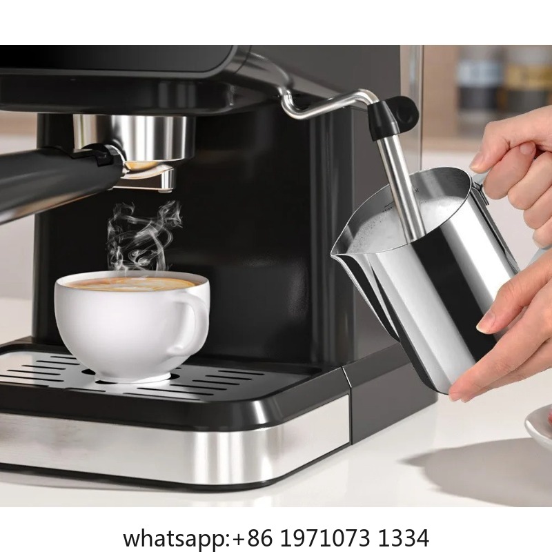Semi-Automatic Espresso Machin - Milk Frother Automatic ulasan dan harga