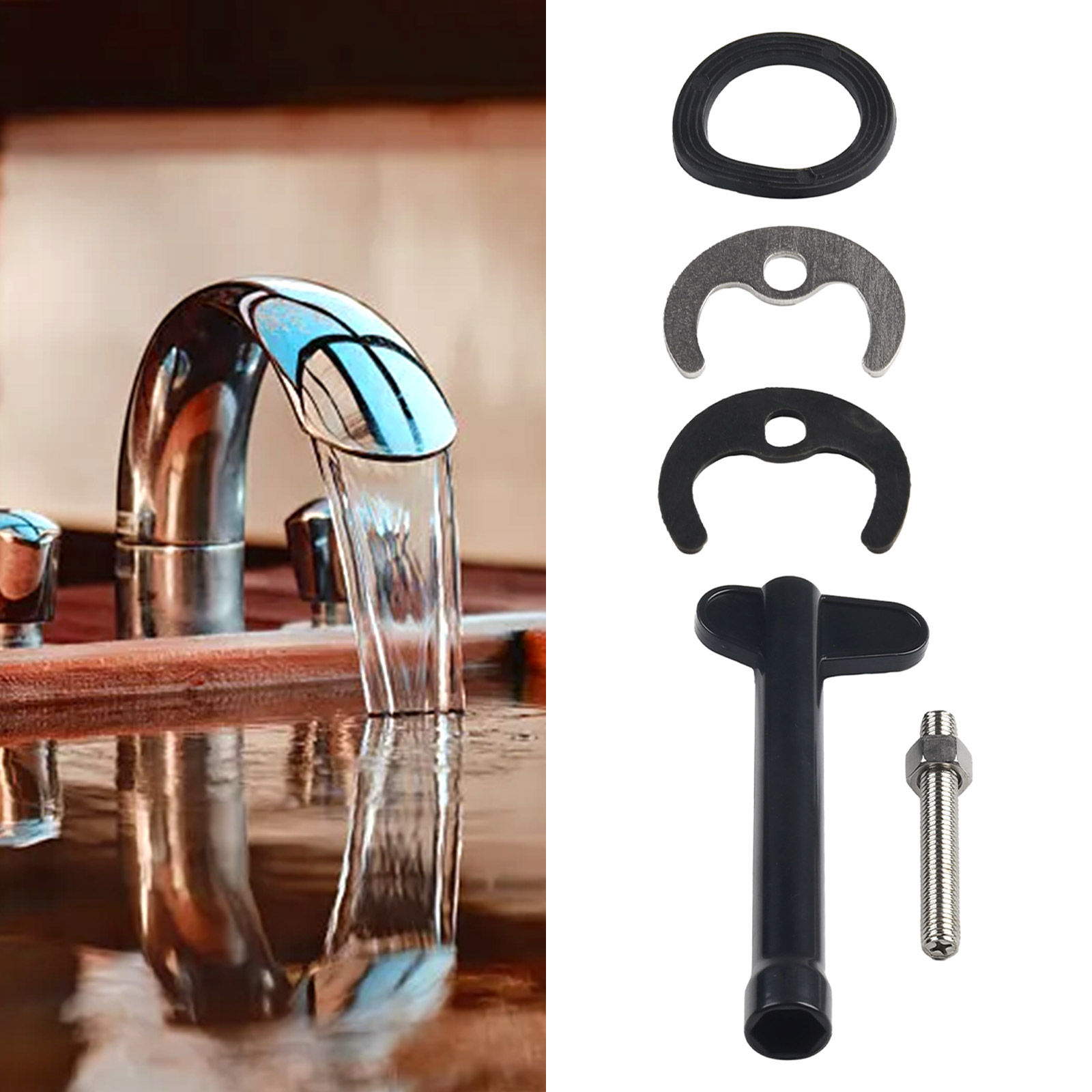 Tap Faucet Fixing Fitting Kit  - Kitchen Appliances Repair ulasan dan harga