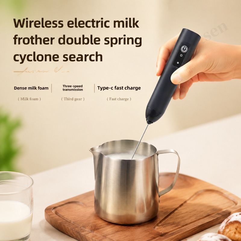Electric Coffee Frother 2 In 1 - Milk Frother Automatic ulasan dan harga