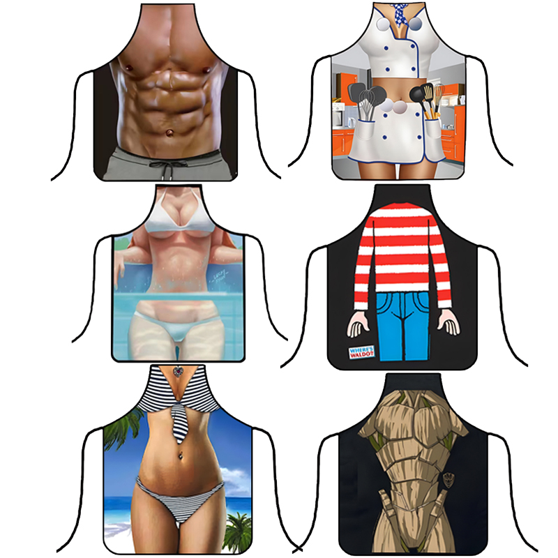 Muscle Man Aprons Sexy Funny K - Kitchen Appliances Hobart ulasan dan harga