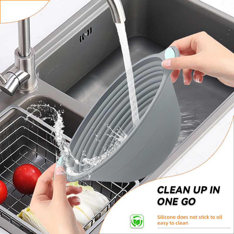 1PC Silicone Foldable Banneton - Kitchen Appliances Store ulasan dan harga