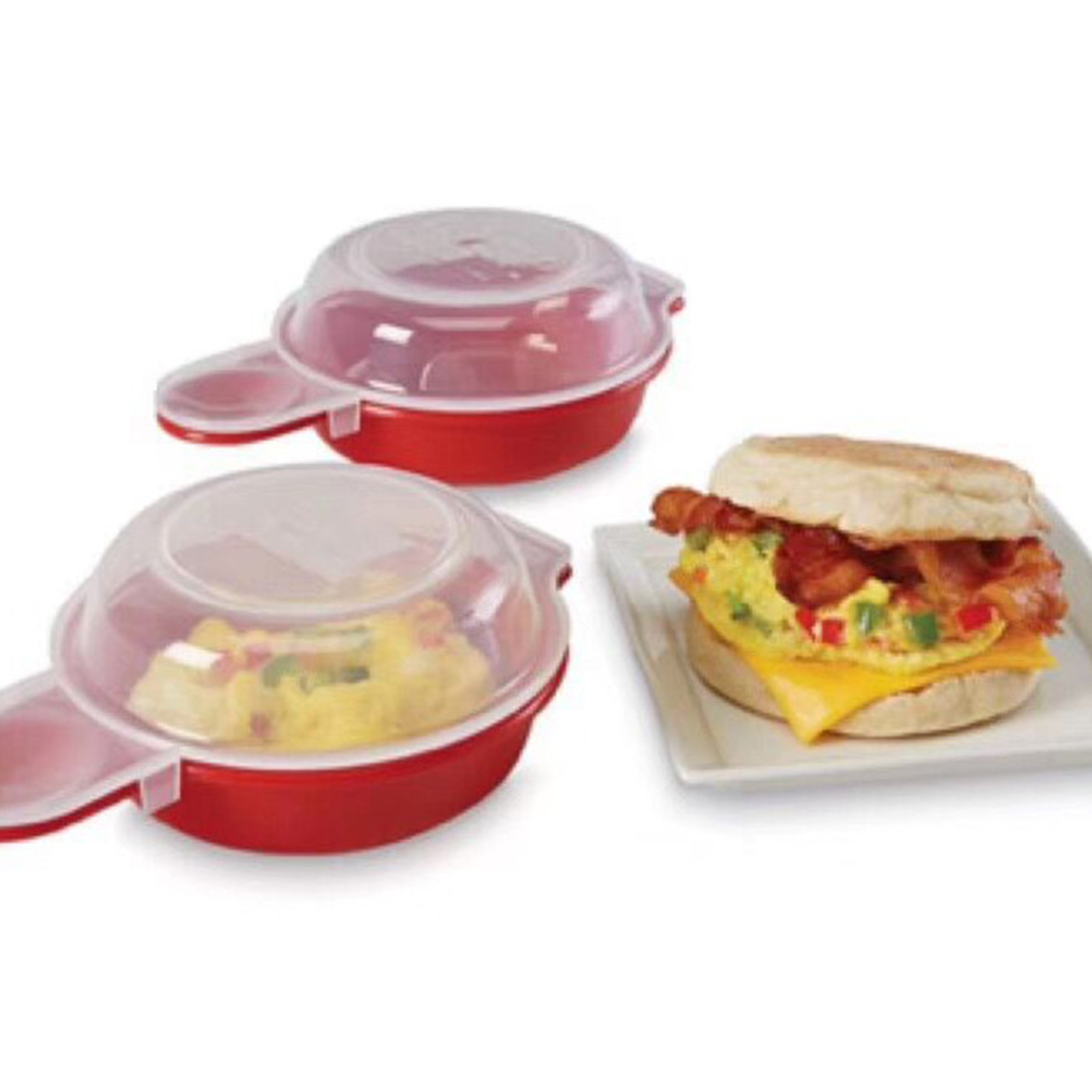 2pcs/set Microwave Cheese Eggs - Egg Cooker Rapid ulasan dan harga
