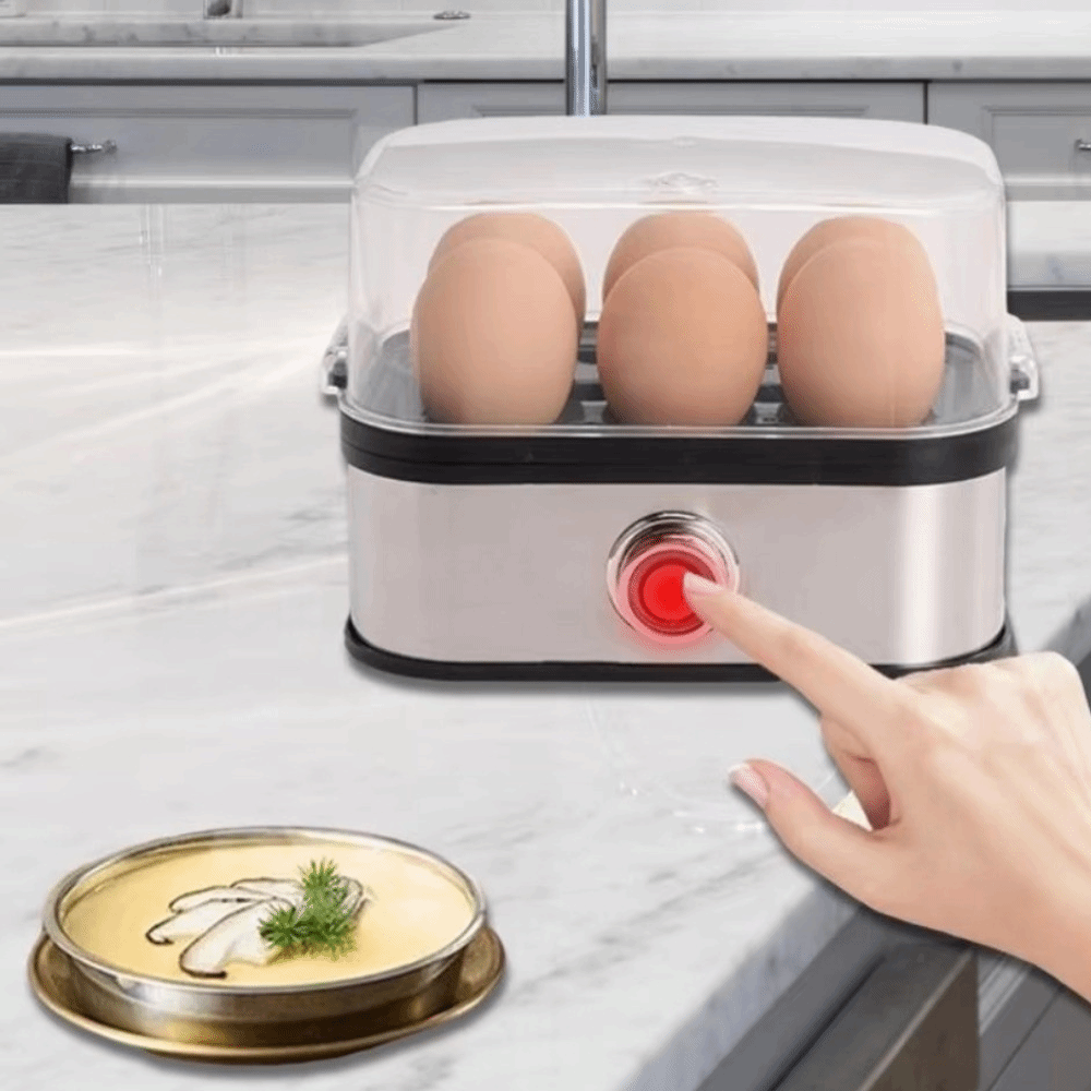 200W Power Eggs Boiler Space S - Egg Cooker Rapid ulasan dan harga