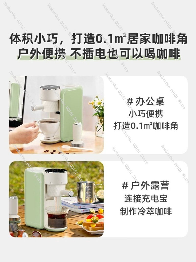 Portable Semi Automatic Espres - Milk Frother Automatic ulasan dan harga