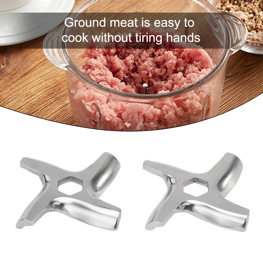 2Pcs Mincer Blades Meat Grinde - Meat Grinder Attachment ulasan dan harga