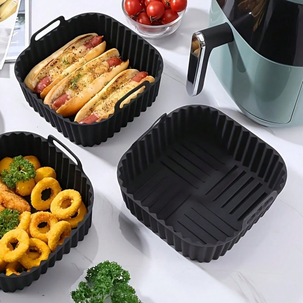 1pc Reusable Silicone Air Frye - Kitchen Appliances Store ulasan dan harga