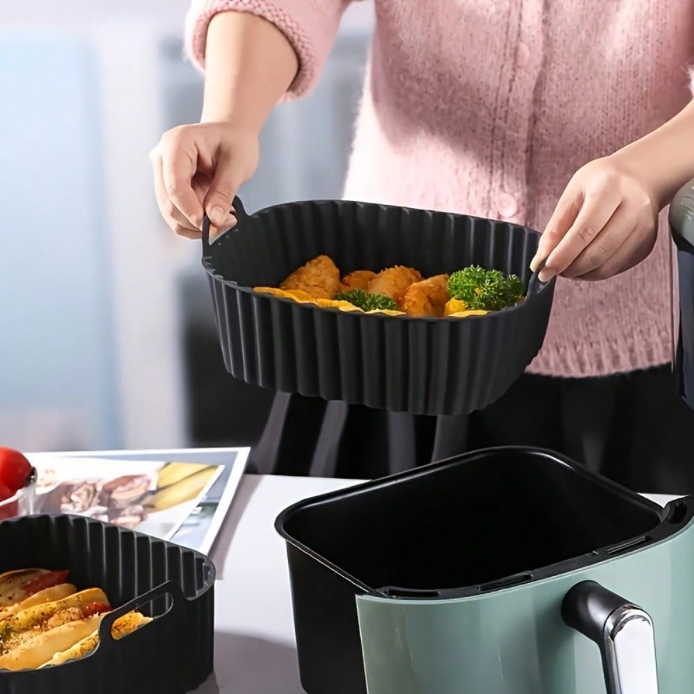 1pc Reusable Silicone Air Frye - Kitchen Appliances Store ulasan dan harga