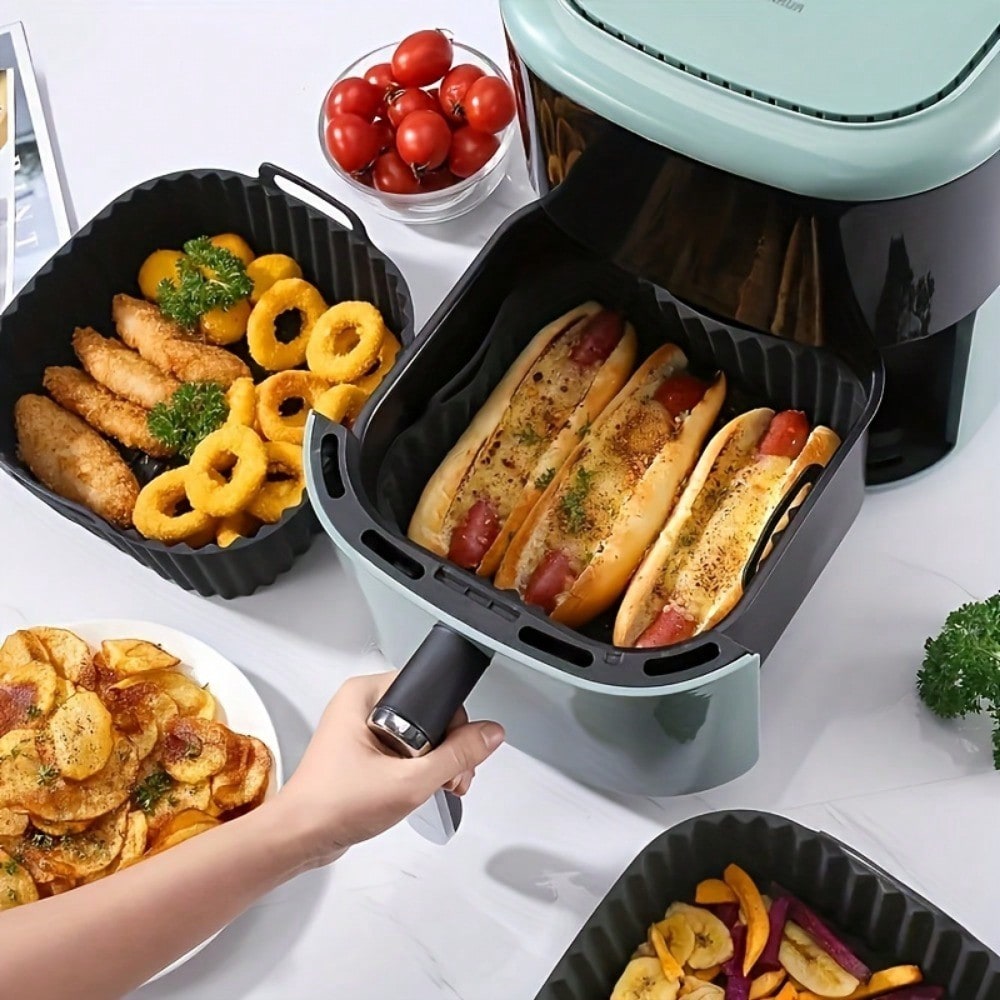 1pc Reusable Silicone Air Frye - Kitchen Appliances Store ulasan dan harga