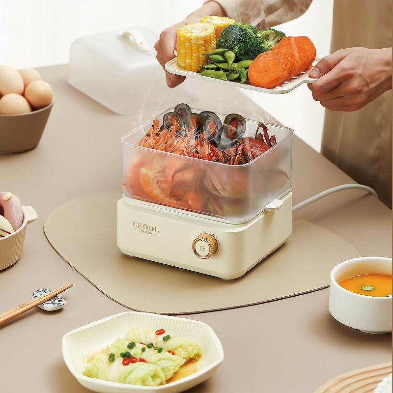 200W Egg Boiler Double Layers  - Egg Cooker Rapid ulasan dan harga