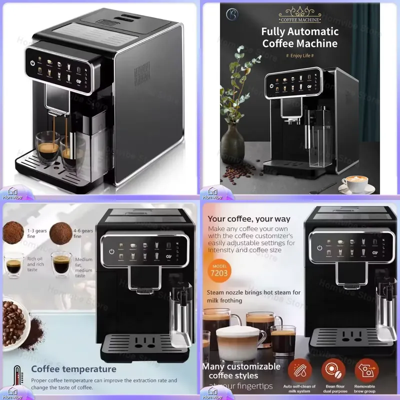 6 in 1 Espresso with Milk Frot - Milk Frother Automatic ulasan dan harga