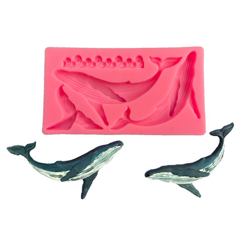 DIY Whale Silicone Mold Ocean  - Kitchen Appliances Store ulasan dan harga