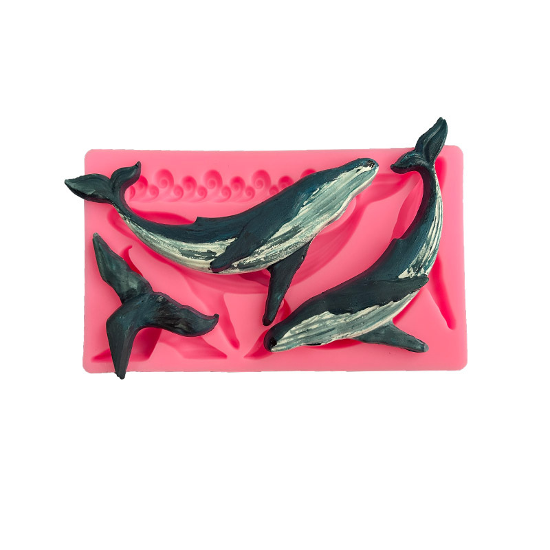 DIY Whale Silicone Mold Ocean  - Kitchen Appliances Store ulasan dan harga