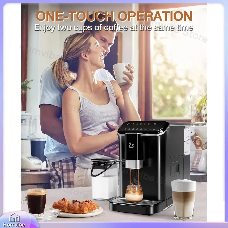 20 Bar Fully Automatic Espress - Milk Frother Automatic ulasan dan harga