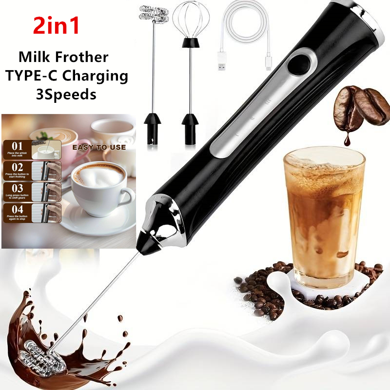 Wireless Electric Milk Frother - Milk Frother Automatic ulasan dan harga