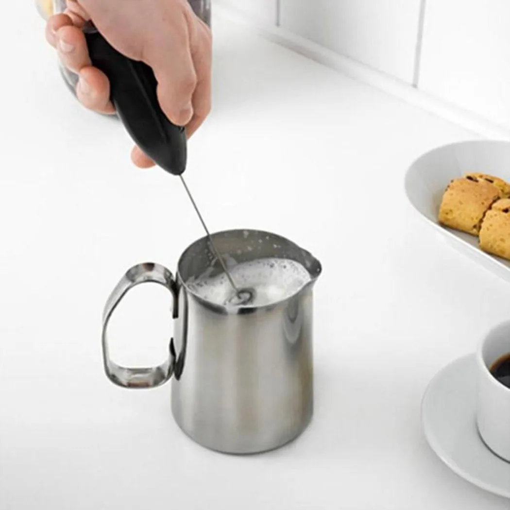 Household Mini Stainless Steel - Milk Frother Automatic ulasan dan harga