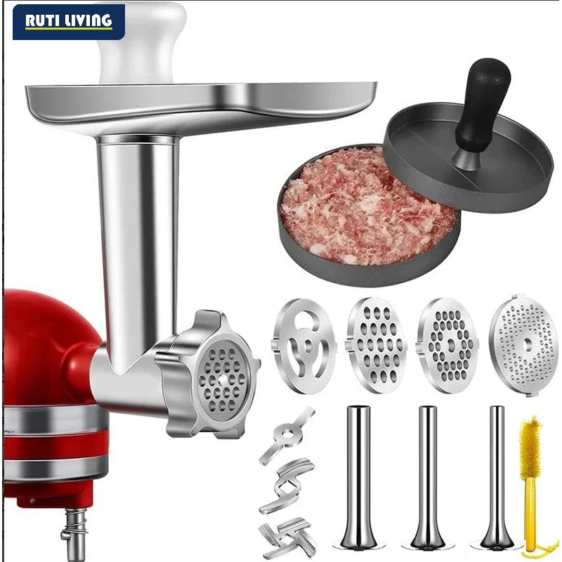 Metal Food Grinder Attachments - Meat Grinder Attachment ulasan dan harga