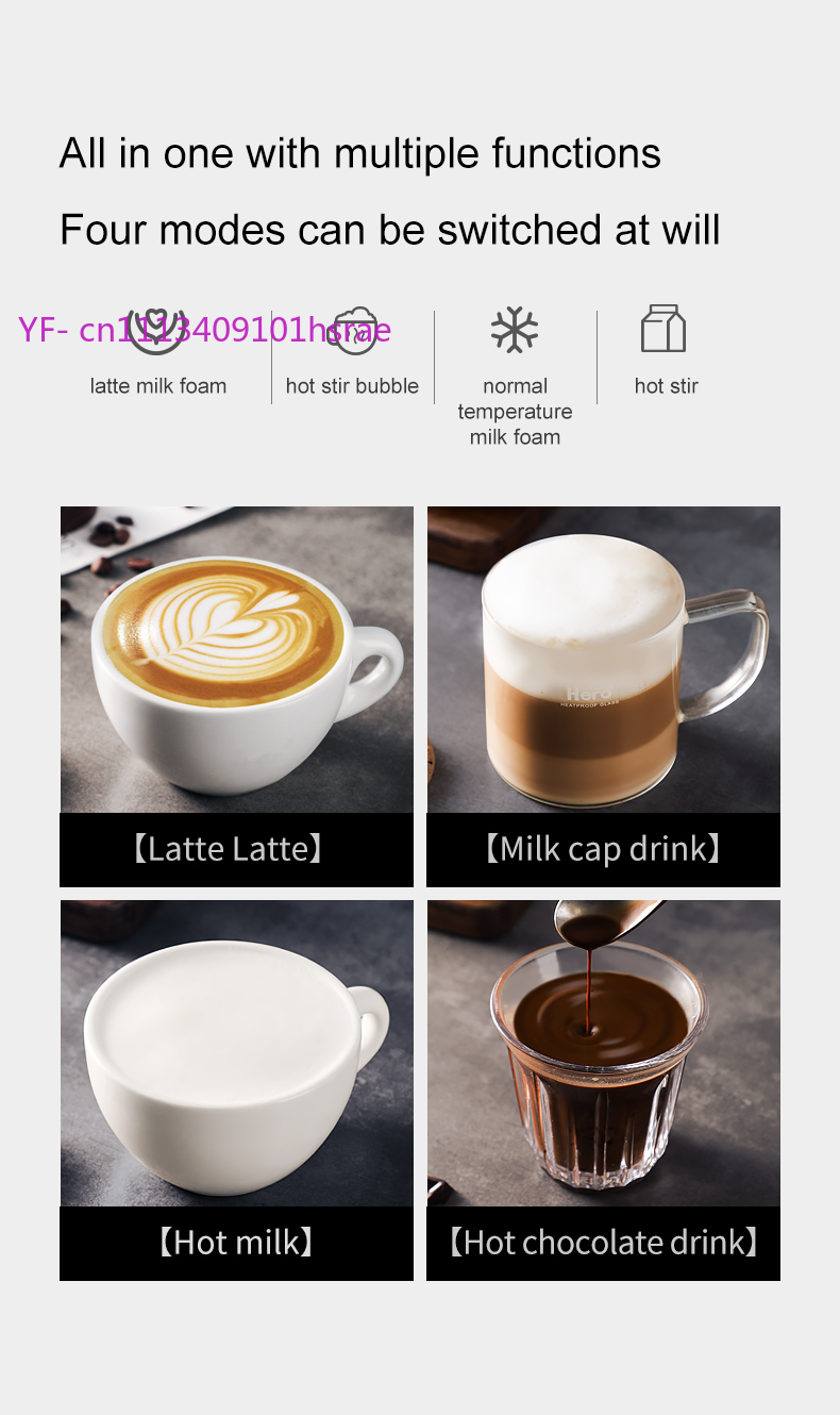2026 Automatic Electric Milk F - Milk Frother Automatic ulasan dan harga