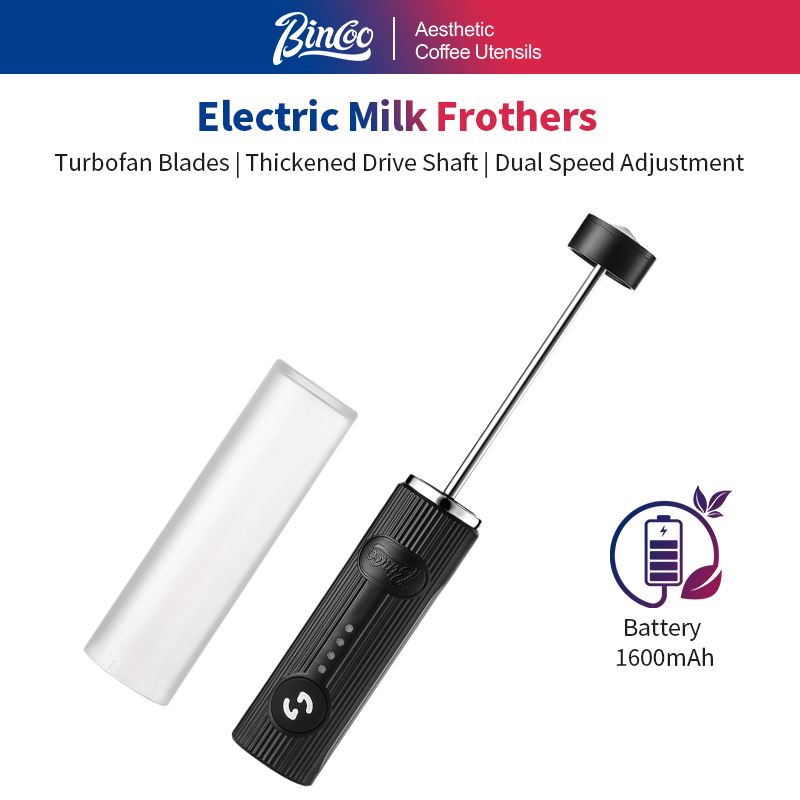 BINCOO Electric Coffee Frother - Milk Frother Automatic ulasan dan harga