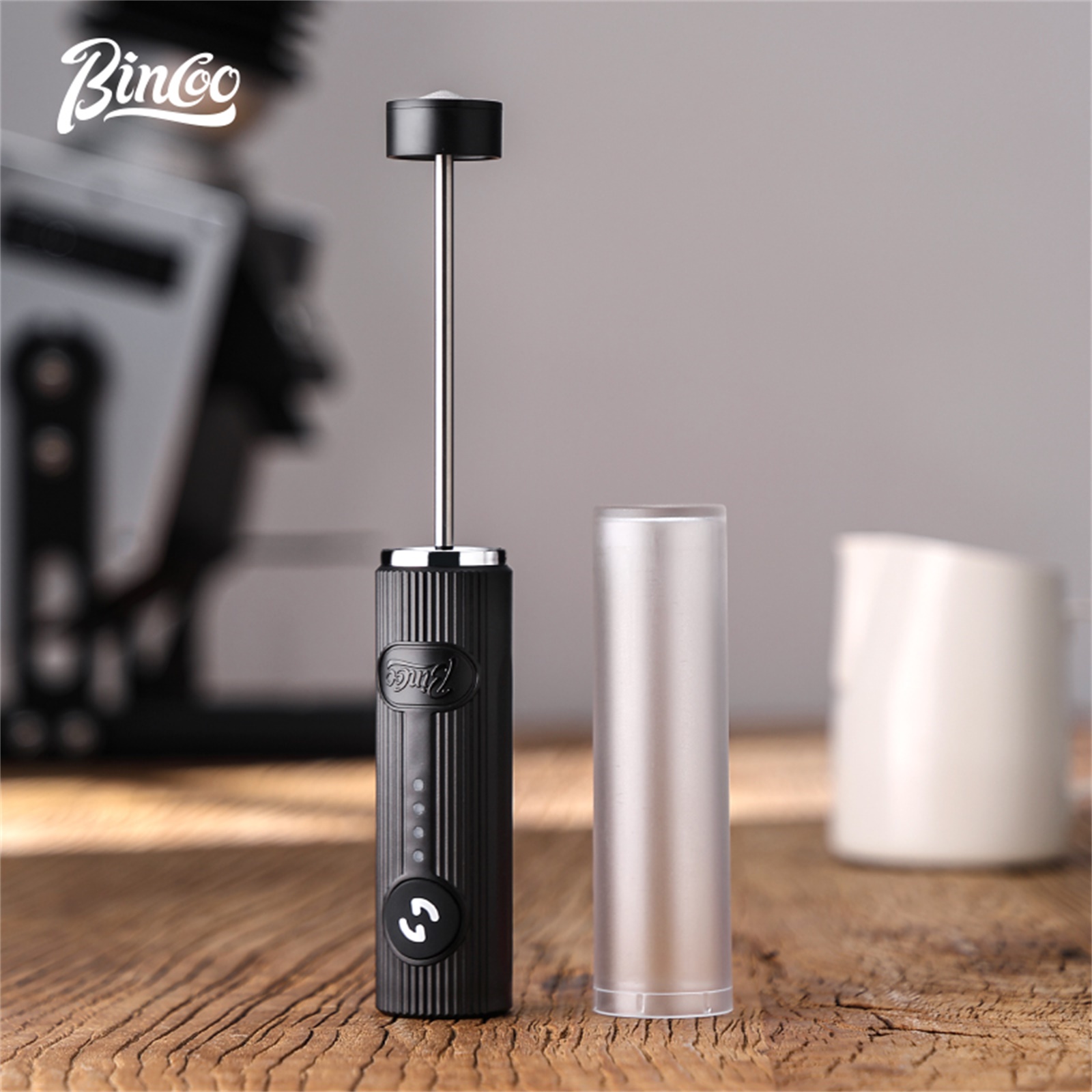 BINCOO Electric Coffee Frother - Milk Frother Automatic ulasan dan harga
