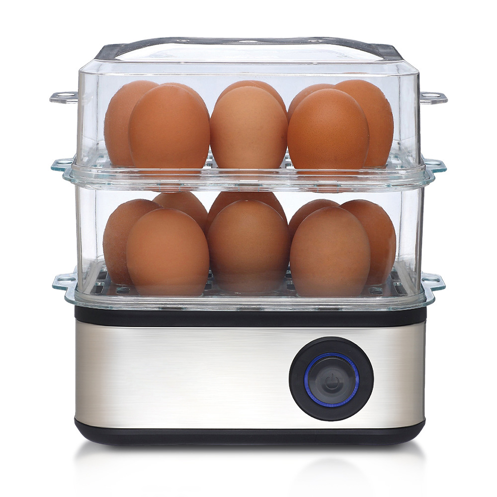 Automatic Double Layer Rapid E - Egg Cooker Rapid ulasan dan harga