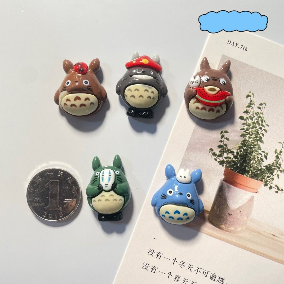 Totoro Anime Resin Fridge Magn - Kitchen Appliances Store ulasan dan harga